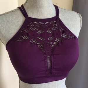 🪐5$ add on! ~ Cutout Bralette - Harlow (purple)